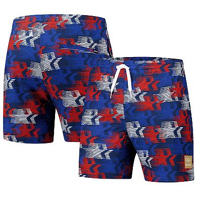 Men's Chubbies Navy Team USA The Star Spangles Classic Lined Swim Trunk