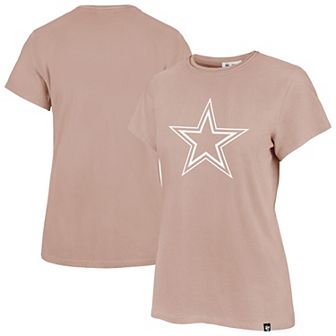 Women's '47 Light Pink Dallas Cowboys Premier Frankie T-Shirt