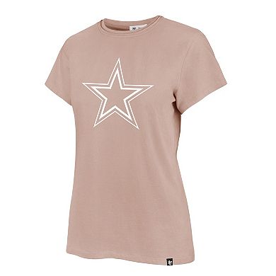 Women's '47 Light Pink Dallas Cowboys Premier Frankie T-Shirt