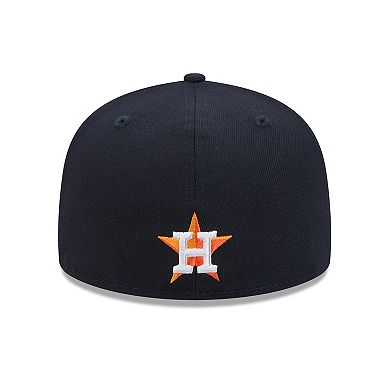Men's New Era Navy Houston Astros Ransom 59FIFTY Fitted Hat