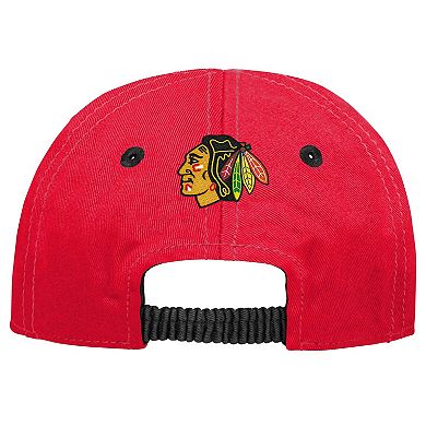 Infant Red Chicago Blackhawks My First Tail Sweep Slouch Flex Hat