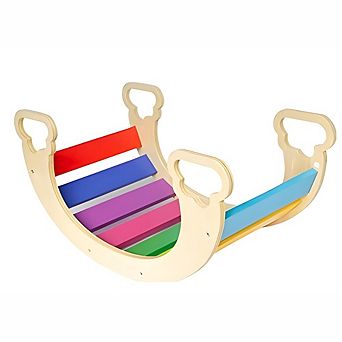 Bintiva Wood Children's Rocker For Toddlers