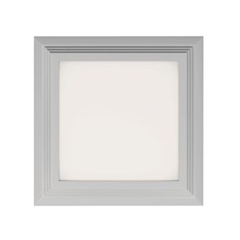 Next Glow Ultra Slim 5" Led Ceiling Light Fixture, 3000k Square, Dimmable Flush Mount Light