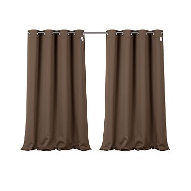 Kate Aurora 100 Percent Thermal Room Darkening Bath and Kitchen Window Curtains