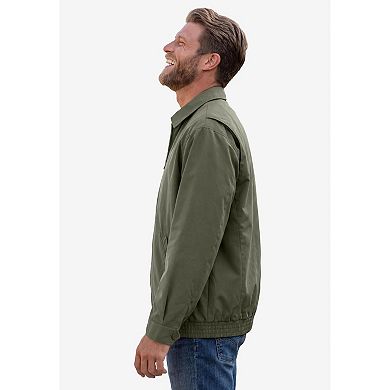 KingSize Men's Big & Tall Classic Water-Resistant Bomber
