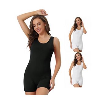 3 Packs Women's Tummy Control Bodysuits Full Body Sculpting Shapewear Hip Lifter Shorts
