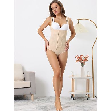 3 Packs Waist Corsets For Women Shapewears Push-up Tummy Control Sleeveless Breathable Tank Tops