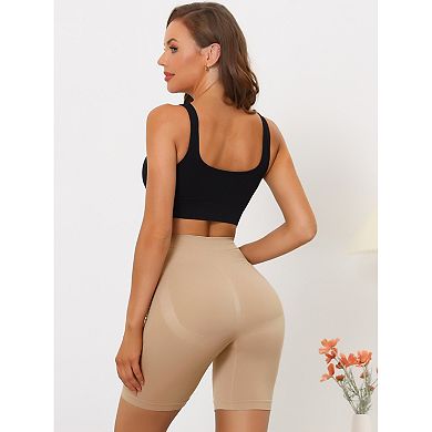 3 Packs Women's High-waisted Shapewear Slip Shorts Slimming Tummy Control Knickers Panties