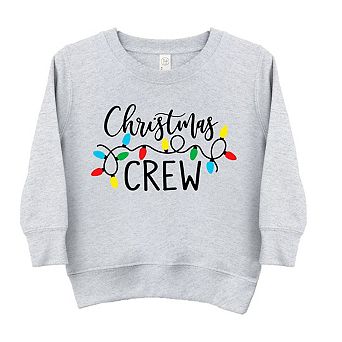 Christmas Crew Toddler Graphic Sweatshirt