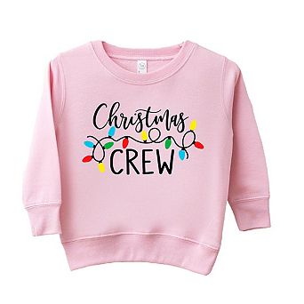 Christmas Crew Toddler Graphic Sweatshirt