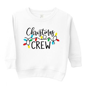 Christmas Crew Toddler Graphic Sweatshirt