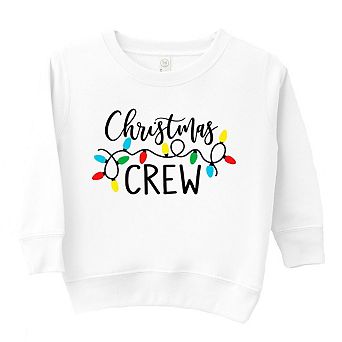 Christmas Crew Toddler Graphic Sweatshirt