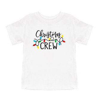 Christmas Crew Toddler Short Sleeve Graphic Tee