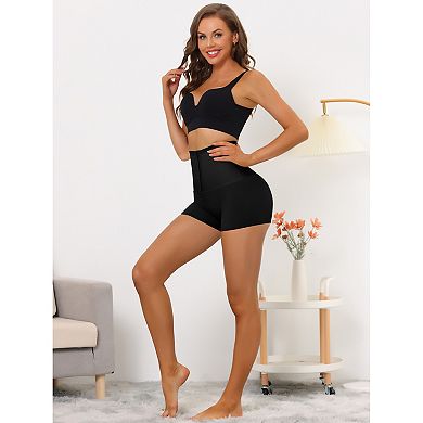 3 Packs Women's Hip Lifter Waist High-waisted Boyshorts Shapewear With Hooks Closure