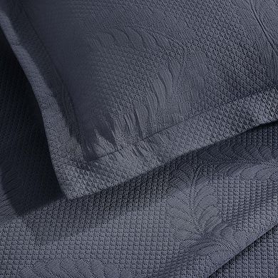 SUPERIOR Peploi Cotton Matelasse Bedspread and Sham Set