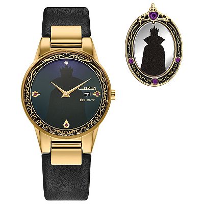 Citizen Disney's 29mm Villians Evil Queen Eco-Drive Gold Tone