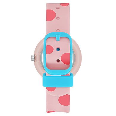 Armitron Sport Kids' Coral Polka Dots Easy Read Watch