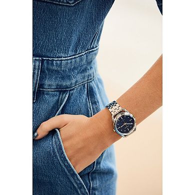 Citizen Women's Eco-Drive Classic Stainless Steel Blue Dial Bracelet Watch