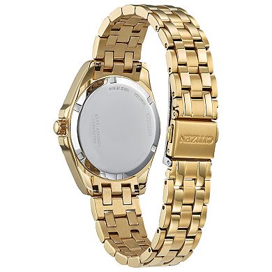 Citizen Eco-Drive Peyten Women's Gold Tone Stainless Steel Bracelet Watch