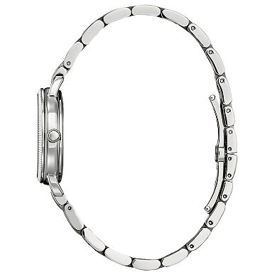 Citizen Women's Eco-Drive Classic Coin Edge Stainless Steel Bracelet Watch