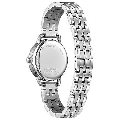 Citizen Women's Eco-Drive Classic Coin Edge Stainless Steel Bracelet Watch