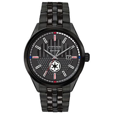 Citizen Men's Eco-Drive Star Wars Darth Vader Returns Black IP Stainless Steel Watch & Pin Box Set