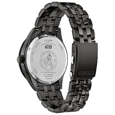 Citizen Men's Eco-Drive Star Wars Darth Vader Returns Black IP Stainless Steel Watch & Pin Box Set