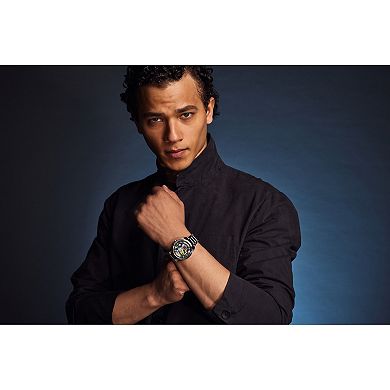 Citizen Men's Eco-Drive Marvel Avengers Stainless Steel Bracelet Watch & Pin Box Set