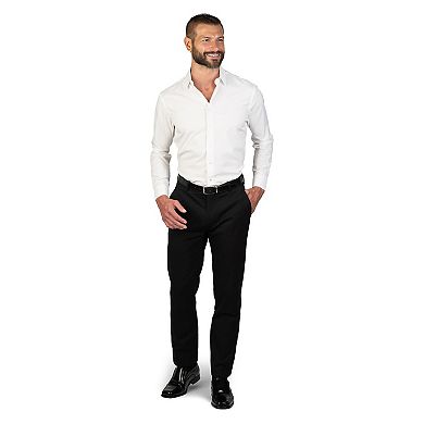 Men's Nautica Wrinkle Free Performance Slim-Fit Dress Shirt