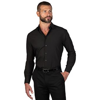 Men's Nautica Wrinkle Free Performance Slim-Fit Dress Shirt