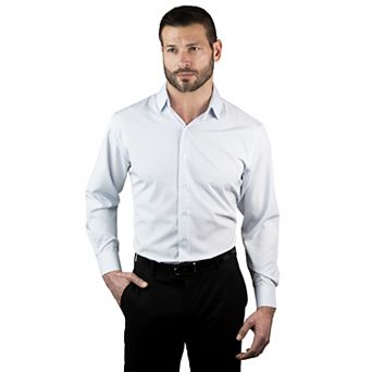 Men's Nautica Wrinkle Free Performance Slim-Fit Dress Shirt
