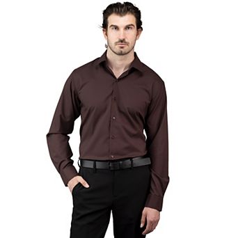 Men's Nautica Wrinkle Free Performance Slim-Fit Dress Shirt