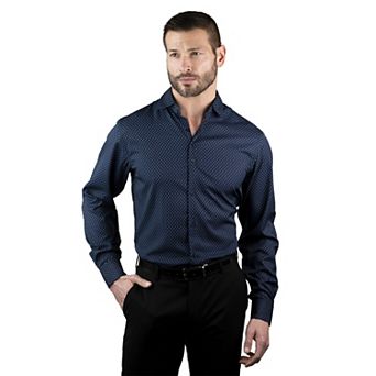 Men's Nautica Wrinkle Free Performance Slim-Fit Dress Shirt