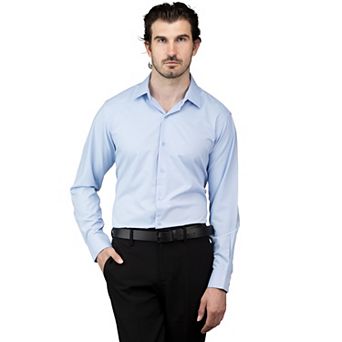 Men's Nautica Wrinkle Free Performance Slim-Fit Dress Shirt