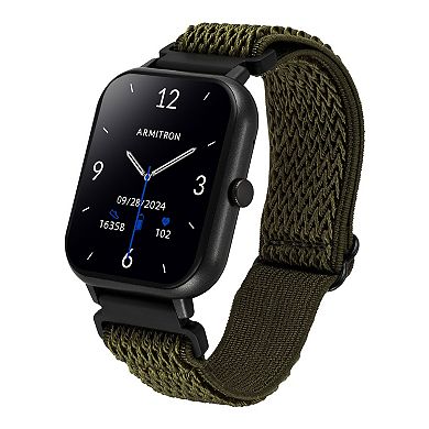 Armitron Connect - Eclipse Smartwatch Forest Green Woven Band