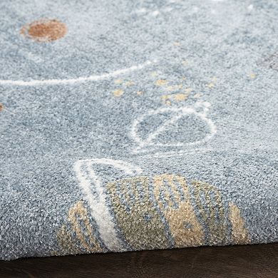 Nourison Astra Space Kids Washable Indoor Rug