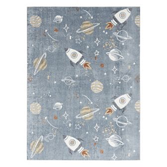 Nourison Astra Space Kids Washable Indoor Rug