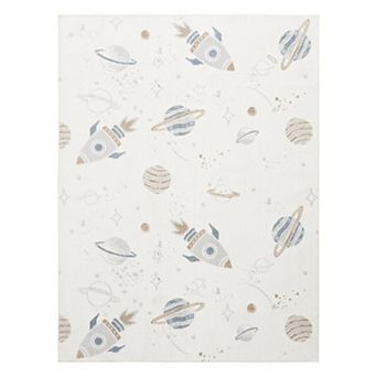 Nourison Astra Space Kids Washable Indoor Rug