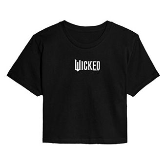 Juniors' Wicked Logo Cropped Tee