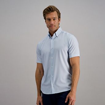 Men's Haggar® Short Sleeve Performance Button-Down Shirt