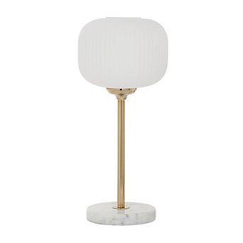 Stella & Eve White Metal Table Lamp