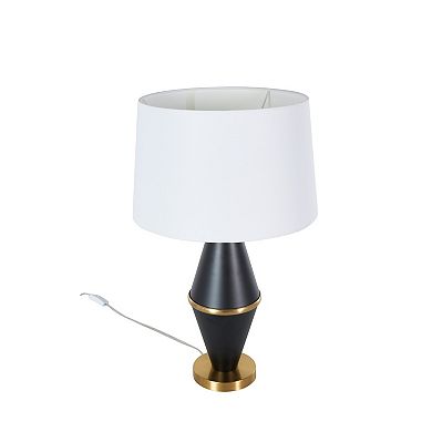 Stella & Eve Black Metal Room Table Lamp