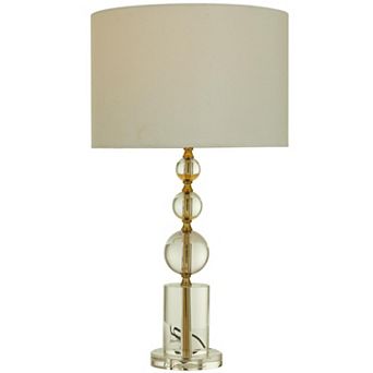 Stella & Eve Gold Crystal Orbs Style Base Table Lamp