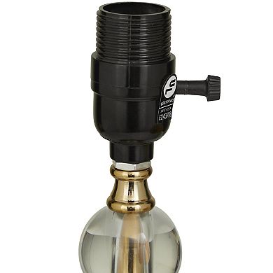 Stella & Eve Gold Crystal Orbs Style Base Table Lamp
