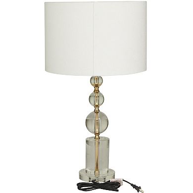 Stella & Eve Gold Crystal Orbs Style Base Table Lamp