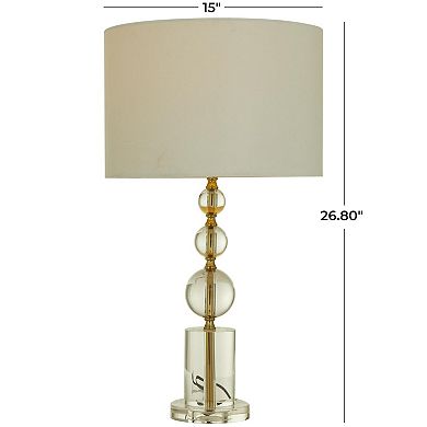 Stella & Eve Gold Crystal Orbs Style Base Table Lamp
