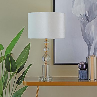 Stella & Eve Gold Crystal Orbs Style Base Table Lamp