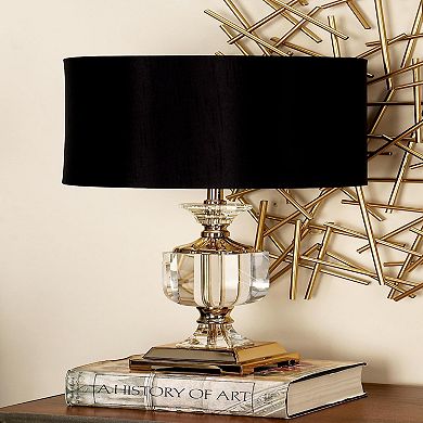 Stella & Eve Black Crystal Table Lamp