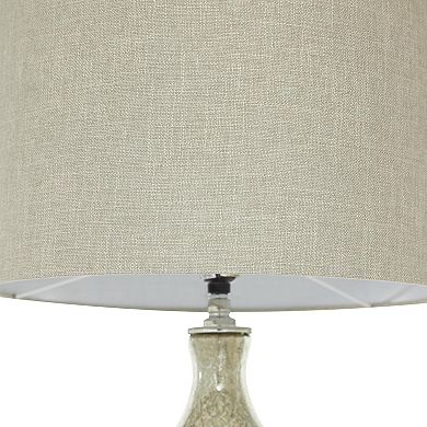 Stella & Eve Silver Glass Table Lamp