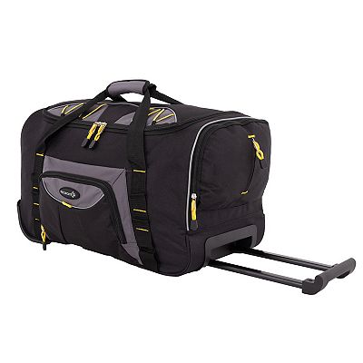Travelers Club Sierra Madre 21-Inch Rolling Duffel Bag